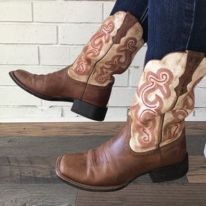 ariat quickdraw western boots